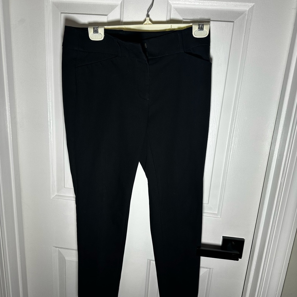 Loft Marisa Skinny Black Petite Pants
